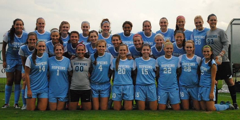 Johns Hopkins University women soccer team